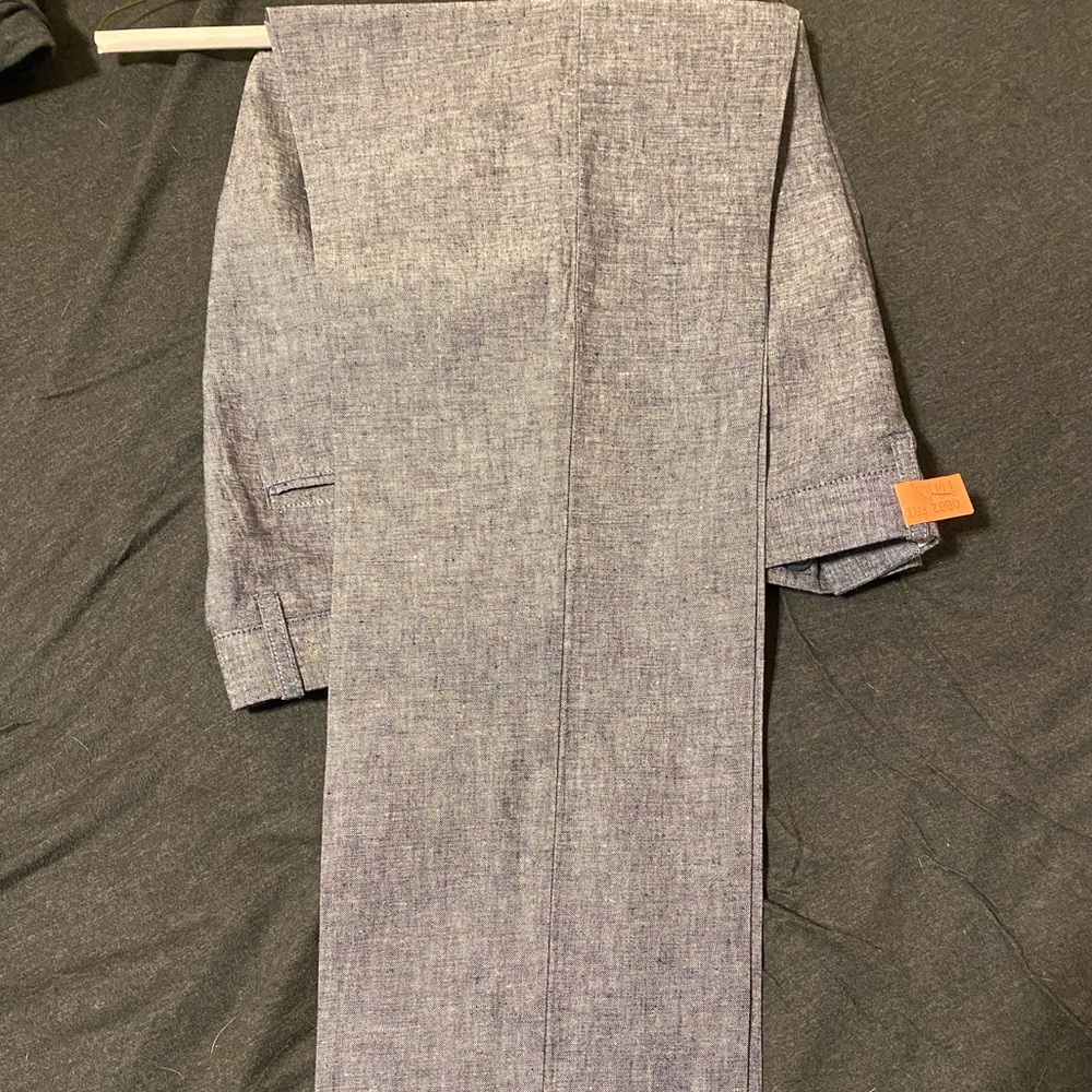 J Crew Factory 34x32 Linen/Cotton Pants